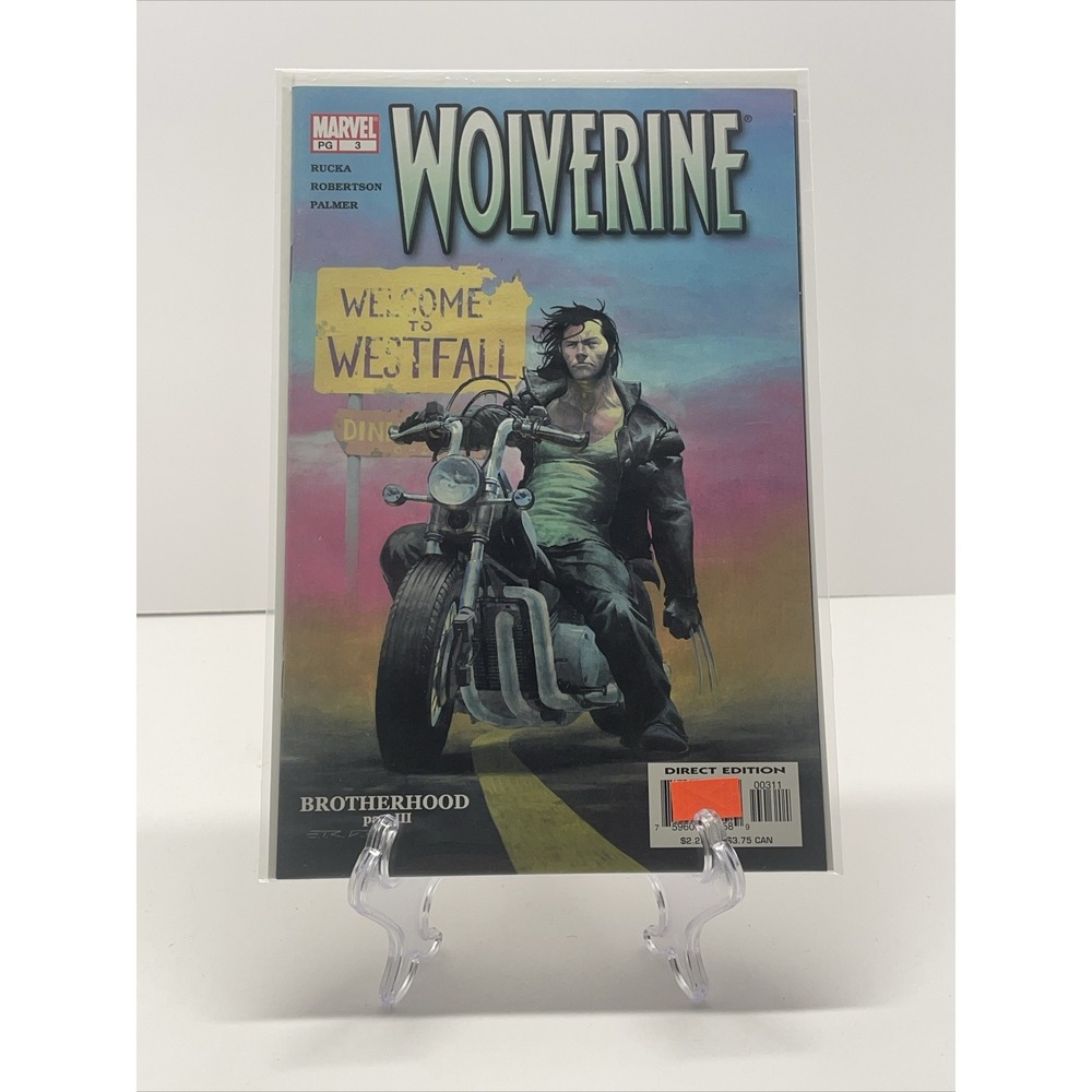 WOLVERINE (2003) #3 - MARVEL COMICS - GREG RUCKA - DARICK ROBERTSON